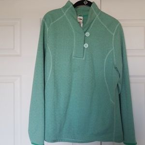 North Face Teal Pullover Sweatshirt Size XL